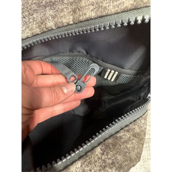 Adidas Unisex Linear 3 Mini Backpack Gray Sports Gym Athlete Workout Soccer - Picture 7 of 12